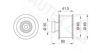 KIA 0JE2612730A Deflection/Guide Pulley, timing belt